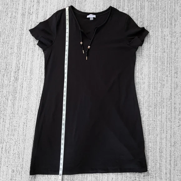Calvin Klein Black Shirt Dress - Picture 12 of 12